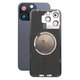 Apple iPhone 15 Pro Max - Sklo Zadního Housingu + Sklíčko Kamery + Kovová Destička + Magsafe Magnet (Blue Titanium)