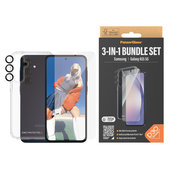 Bundle Hoops + Tvrzené sklo UWF + Hard Case D3O pro Samsung Galaxy A55 5G, PanzerGlass