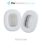 Náhradní Náušníky pro Apple AirPods Max (Eco-Leather), bílá