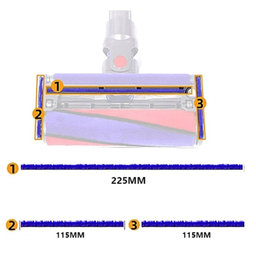 Dyson V6, V7, V8, V10, V11 - Měkké Plyšové Proužky