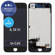 Apple iPhone 8, SE (2020), SE (2022) - LCD Displej + Dotykové Sklo + Rám (Black) In-Cell FixPremium (5 Pack)