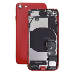 Apple iPhone SE (3rd Gen 2022) - Zadní Housing (Red)