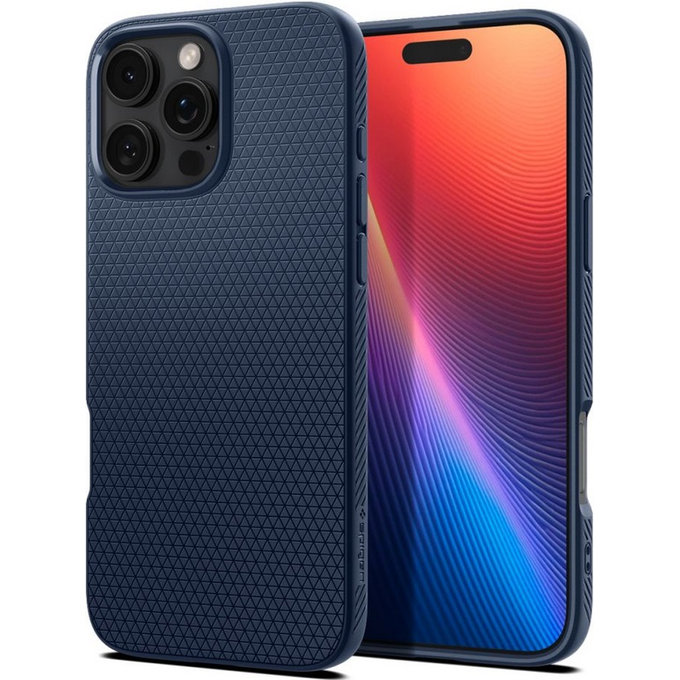 Spigen - Pouzdro Liquid Air pro iPhone 16 Pro Max, navy blue