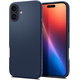 Spigen - Pouzdro Liquid Air pro iPhone 16, navy blue