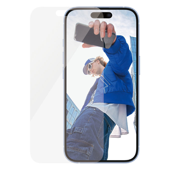 PanzerGlass - Tvrzené sklo pro iPhone 16, transparentní