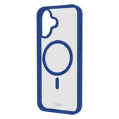 SBS - Puzdro Mag Frame s MagSafe pro iPhone 16 Plus, modra