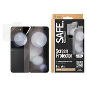 Ochranná fólie UWF a tvrzené sklo pro Samsung Galaxy Z Flip6, Čirá, SAFE by PanzerGlass