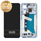 Xiaomi 14T Pro - LCD Displej + Dotykové Sklo + Rám (Titan Blue) - 56001700N1200 Genuine Service Pack