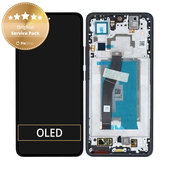 Xiaomi 14T - LCD Displej + Dotykové Sklo + Rám (Titan Black) - 5600030N12A00 Genuine Service Pack