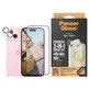 Bundle PicturePerfect + Tvrzené sklo UWF + Hard Case D3O pro iPhone 15, PanzerGlass