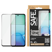 Tvrzené sklo UWF pro Xiaomi Redmi 13 4G, Čierne, SAFE by PanzerGlass