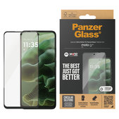 Tvrzené sklo UWF pro Motorola Moto G35 5G, Černá, PanzerGlass