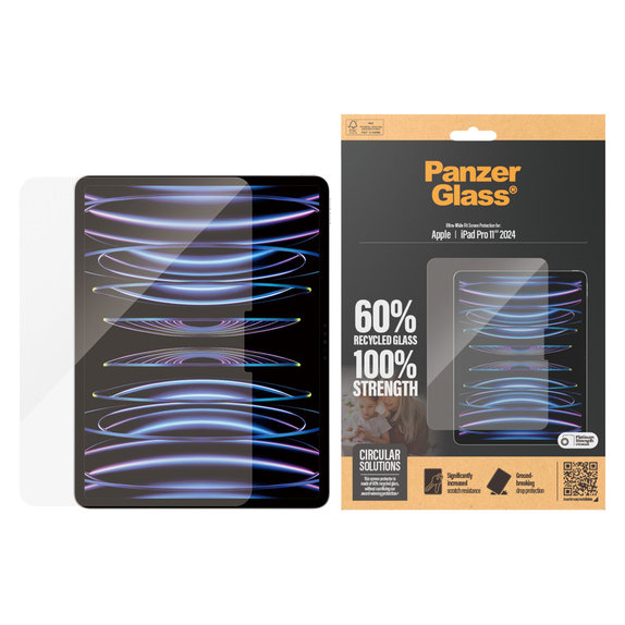 Tvrzené sklo UWF pro iPad Pro 11'', Čirá, PanzerGlass