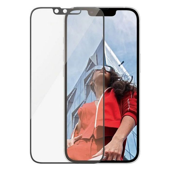 PanzerGlass - Tvrzené Sklo UWF s aplikátorem pro iPhone 13, 13 Pro, 14 a 16e, transparentná