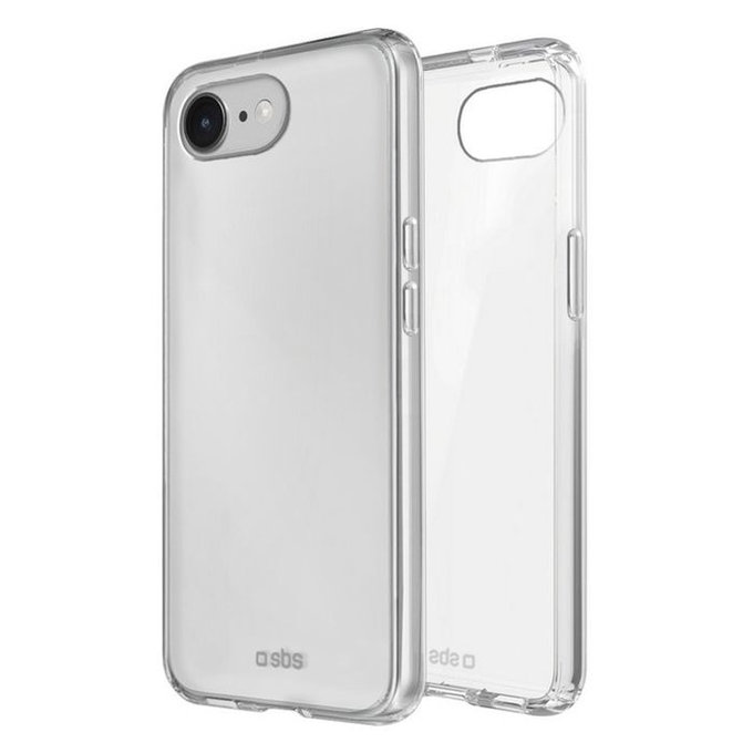 SBS - Pouzdro Skinny pro iPhone 16e, transparentná