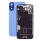 Apple iPhone 16 - Sklo Zadního Housingu + Sklíčko Kamery + Kovová Destička + Magsafe Magnet (Ultramarine)