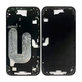 Apple iPhone 16 - Střední rám + Tlačítka zapínání + Hlasitosti (Black)