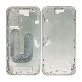 Apple iPhone 16 - Střední rám + Tlačítka zapínání + Hlasitosti (White)