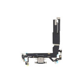 Apple iPhone 16 - Nabíjecí Konektor + Flex Kabel (Black)