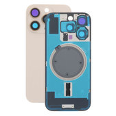 Apple iPhone 16 Pro - Sklo Zadního Housingu + Sklíčko Kamery + Kovová Destička + Magsafe Magnet (Desert Titanium)
