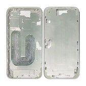 Apple iPhone 16 Plus - Střední rám + Tlačítka zapínání + Hlasitosti (White)