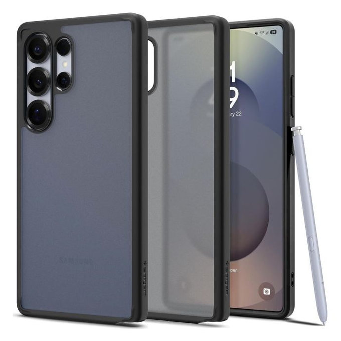 Spigen - Pouzdro Ultra Hybrid pro Samsung Galaxy S25 Ultra, Frost Black