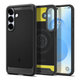 Spigen - Pouzdro Rugged Armor s MagSafe pro Samsung Galaxy S25, Matte Black