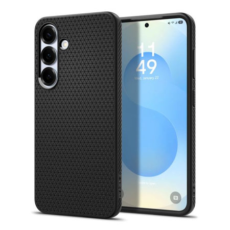 Spigen - Pouzdro Liquid Air pro Samsung Galaxy S25, Matte Black