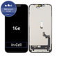 Displej In-Cell FHD pro iPhone 16e, Dotykové sklo s rámem, FixPremium