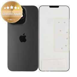 Sklo Zadního Housingu pro iPhone 16 Pro | Black Titanium | 661-42722 | Genuine Apple