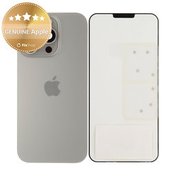 Sklo Zadního Housingu pro iPhone 16 Pro | Natural Titanium | 661-42725 | Genuine Apple