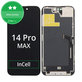 Apple iPhone 14 Pro Max - LCD Displej + Dotykové Sklo + Rám InCell HD+