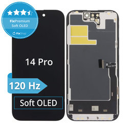 Displej Soft OLED pro iPhone 14 Pro - Dotykové sklo + Rám, DIAGNOSTIC