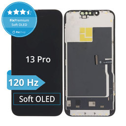 Displej Soft OLED pro iPhone 13 Pro - Dotykové sklo + Rám, DIAGNOSTIC