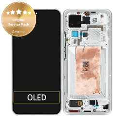 Xiaomi 15 5G - LCD Displej + Dotykové Sklo + Rám (White) - 560062000O300 Genuine Service Pack