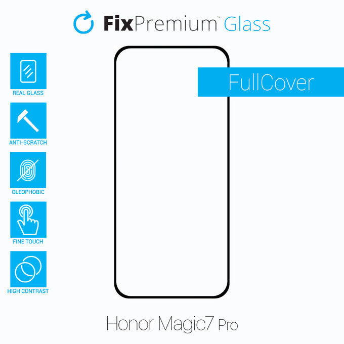 FixPremium FullCover Glass - Tvrzené Sklo pro Honor Magic7 Pro