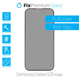 FixPremium Privacy Anti-Spy Glass - Tvrzené Sklo pro Samsung Galaxy S25 Edge