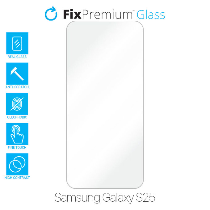 FixPremium Glass - Tvrzené Sklo pro Samsung Galaxy S25