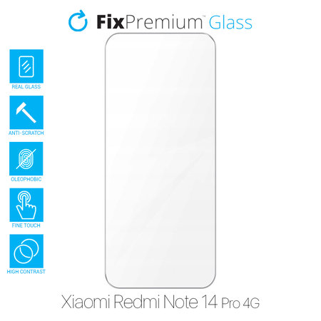 FixPremium Glass - Tvrzené Sklo pro Xiaomi Redmi Note 14 Pro 4G 24116RACCG