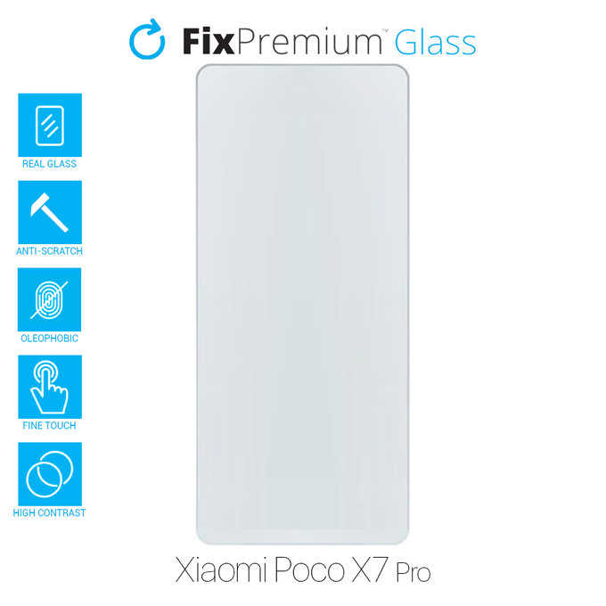 FixPremium Glass - Tvrzené Sklo pro Xiaomi Poco X7 Pro 2412DPC0AG