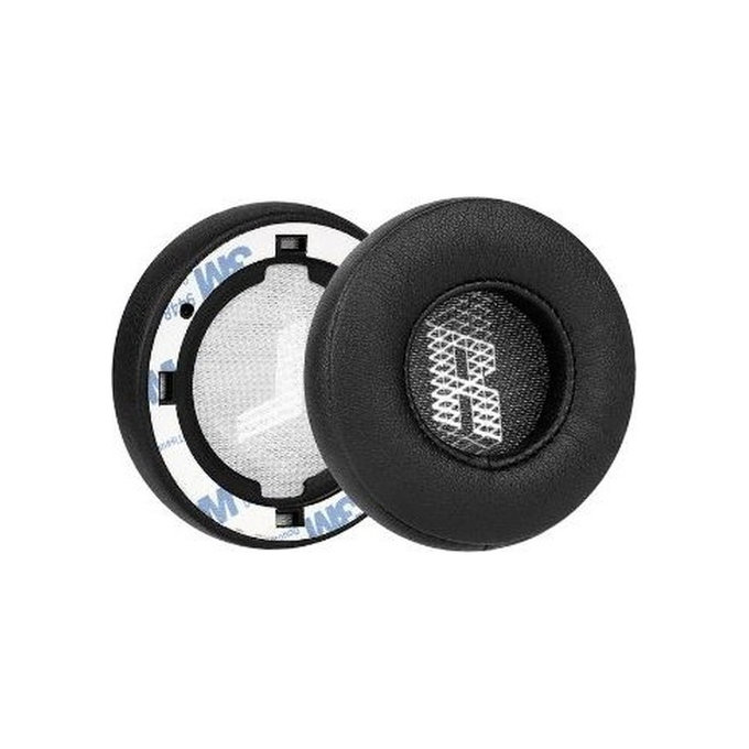 Náhradní Náušníky pro JBL E45BT, Paměťová pěna + PU kůže, Černé, 1 pár