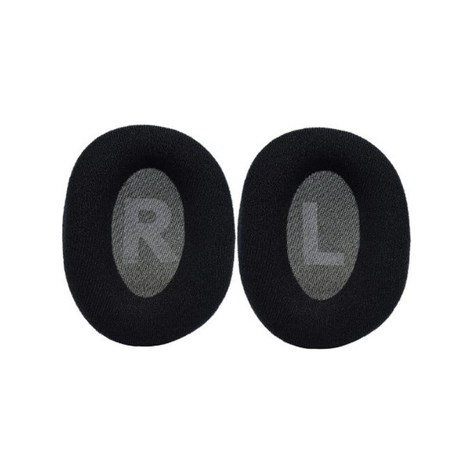 Náhradní Náušníky pro Logitech G Pro X, Látkové, Černé, Chladivý gel, 1 pár