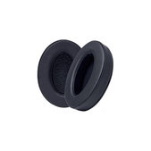 Náhradní Náušníky pro Sennheiser HD300, HD4.50BTNC, Paměťová pěna + PU kůže, Černé, 1 pár