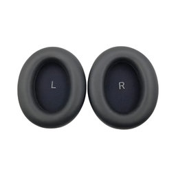 Náhradní Náušníky pro Sennheiser Momentum 4.0, Paměťová pěna + PU kůže, Černé, 1 pár