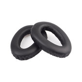 Náhradní Náušníky pro Sennheiser PXC550, Paměťová pěna + PU kůže, Černé, 1 pár