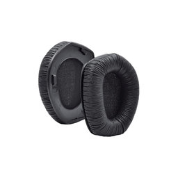 Náhradní Náušníky pro Sennheiser HDR175, RS175, Paměťová pěna + PU kůže, Černé, 1 pár