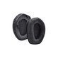 Náhradní Náušníky pro Sennheiser HDR175, RS175, Paměťová pěna + PU kůže, Černé, 1 pár