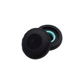 Náhradní Náušníky pro Philips Fidelio M1, PU kůže, Černé, 1 pár