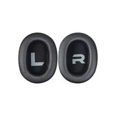 Náhradní Náušníky pro AKG K361, K371, Paměťová pěna + PU kůže, Černé, 1 pár