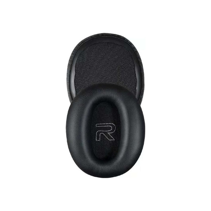 Náhradní Náušníky pro Edifier W800BT, Paměťová pěna + PU kůže, Černé, 1 pár